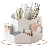 Haphome Drehbarer Stiftehalter Schreibtisch Organizer - 360 Rotierende Stiftehalter...