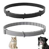 UIEXAY 2 Stück Flohhalsband Für Katzen,Flohhalsband Hunde Klein,Zeckenhalsband Für...