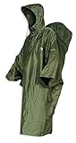 Tatonka Cape XL - Wasserdichter Regenponcho mit integriertem Rucksack-Regenschutz und...