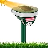 Katzenschreck Ultraschall, Solar Tiervertreiber, USB Katzenschreck für Garten,...