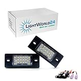 LIGHTWORLD24 LED Kennzeichenbeleuchtung Ersatz für Golf 5 Pa-ssat 3BG/B5 Touareg Tiguan...