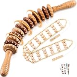Massageroller Rücken Mit Griff Maderotherapie Set Anti Cellulite Massagegerät Massage...