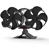 weareok Ofenventilator Kamin Ventilator Kaminventilator Kaminbesteck Lüfter für...