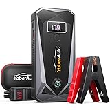 YaberAuto Starthilfe Powerbank 5000A Spitzenstrom 26800mAh Auto Starthilfe mit...