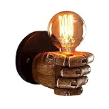 KRUIHAN Wandleuchte Sconce E27 Wandleuchte Weinlese Wandleuchten Licht Schirme...