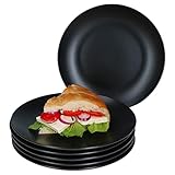 MamboCat Kattegat 6-tlg. Speiseteller Set I 6 Personen I Ø 26,5 cm I matt...