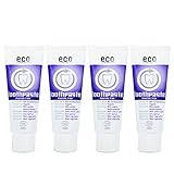 ECO COSMETICS Schwarzkümmel Zahncreme (4 x 75 ml), Bio Zahnpasta, Vegan,...