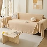 DeepDream Sofa Überzug 1/2/3/4 Sitzer, Chenille Sofaüberwurf Waschbar L Form...