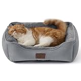 BEDSURE Katzenbett waschbar Katzen Bettchen - 51x41cm Katzenkorb Indoor mit...