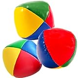 SovZovy Jonglierbälle 3er Set, Rivestimento Impermeabile，Riempiento di Paline...