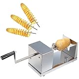 Edelstahl Spiral Kartoffelschneider Gemüse Twister Kartoffelschneider Kartoffel...