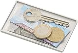Xcase Coin Case: Geld- und Schlüssel-Einschubfach für Kreditkarten-Etuis,...