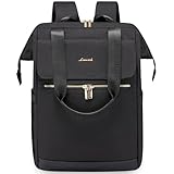 LOVEVOOK Damen-Rucksackhandtaschen Wasserdicht, Rucksack Damen Schwarz, Reiserucksack...