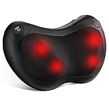 Shiatsu Massagegerät, Massagekissen mit Wärmefunktion für Nacken, Rücken, Schulter,...