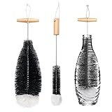 Flaschenbürste für Glasflaschen Flaschenreiniger, 2 STK Reinigungsbürste...