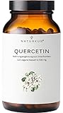 Naturkur® Quercetin 500 mg - 120 Kapseln im Apothekerglas - rein pflanzlich aus...