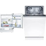 Bosch KUL15AFF0 Serie 6 Unterbau-Kühlschrank & SRV2HKX41E Serie 2 Geschirrspüler...