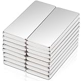 16 Stück Neodym Magnete Extra Stark, 20x8x1,5mm Magnete Stark Magneten für...