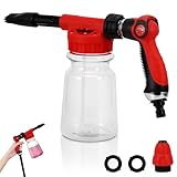 Auto-Schaumpistole, 1L Multifunktionale Auto Reinigung Schaum Pistole, Einstellbar...