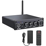 HiFi Verstärker mit Bluetooth Optischer Eingang PROZOR 100W+100W 2 Kanal Bluetooth...