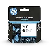 HP 301 (CH561EE) Original Druckerpatrone Schwarz für HP DeskJet 10xx, 15xx, 20xx, 25xx,...