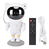 Astronauten-Sternprojektor, ferngesteuertes LED-Umgebungsnachtlicht, sternenklare...