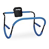 Relaxdays Bauchtrainer, Bauchmuskeltrainer, HxBxT: 68,5 x 69 x 65 cm, effektives Training...