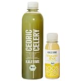 Kale and Me 14 Tage Bio Selleriekur mit 14 Flaschen à 500 Milliliter Selleriesaft und 14...