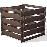 hanit Komposter Recycling-Kunststoff, Steckkomposter 650 Liter,...
