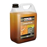 Isolbau Leinöl-Firnis - 5 Liter - Leinöl für Holz - Holzschutz für Außen...
