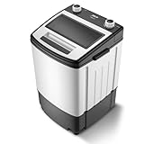 6,5 Kg Turbinenwaschmaschine Und Wäscheschleuder, 2-in-1-wäschereinigungsmaschine –...