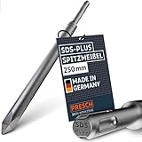 Presch SDS-plus Spitzmeißel - Extrem robuste, langlebige Spitze - Für alle...
