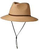 FURTALK Unisex Panamahut Breite Krempe Sommerhut UV-Schutz Sonnenhut mit...