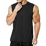 MEETYOO Herren Tank Top Achselshirts Sport Ärmelloses Shirt Unterhemd Fitness...