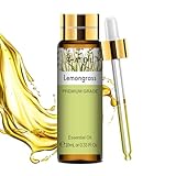 PHATOIL Zitronengrasöl Ätherisches Öl Reine 10ML, Ätherische Öle für...