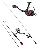 Paradox Fishing Ul-Ruten Set I Trout Series X I 1,85m Wg. 1,2g-4g mit 1000 Rolle I Spoon...