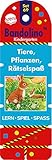 Bandolino Set 69. Tiere, Pflanzen, Rätselspaß: Lernspiel mit Lösungskontrolle für...