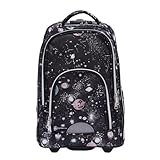 Generisch Reiserucksack Mit Rollen, Multifunktionaler Trolley-Rucksack, Verstellbare...