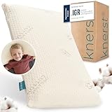 KNERST® Kinderkopfkissen - Ergonomisches Kissen Kinderzimmer mit Memory-Schaum - Kissen...