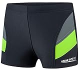Aqua Speed Enge UV Badehose für Jungs + gratis eBook | Wettkampf Schwimmhose Jungen |...