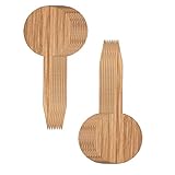 Guillala 50 Stück Bambus-Pflanzenetiketten aus Holz, umweltfreundlich, T-Typ,...