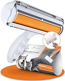 FusselMonster® [ Tierhaarentferner ] Fusselrolle für Hunde & Katzen entwickelt für...
