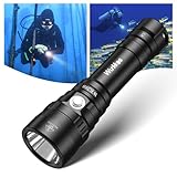 Wurkkos 2000 Lumen Tauchlampe bis 150m Tiefe, Tauchen Taschenlampe mit SST40...