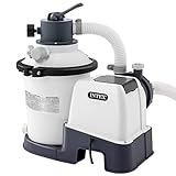Intex 26642 – Sandfilterpumpe Krystal Clear mit RCD, Wasserdurchfluss 3500 l/h,...