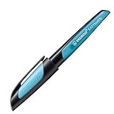 STABILO - Schulfüller mit Standard-Feder M - EASYbuddy in schwarz/himmelblau -...