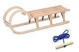 Birsppy Hörnerschlitten/Hörnerrodel mit Leine / 110cm Alpina Fun by Colint...