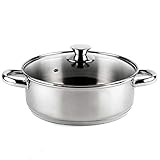 Vier CI16 Induktionskochtopf, Edelstahl, 16 cm, silberfarben
