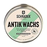 SCHRADER Antik Wachs - Pflegemittel für Holzmöbel - ideal für Auffrischung und Schutz...
