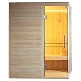 Sauna AWT E1804C Pinienholz 120x120 6kW Vega