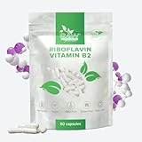 RP Vitamin B2 | Riboflavin 100 mg | 60 vegane Kapseln | Hergestellt in...